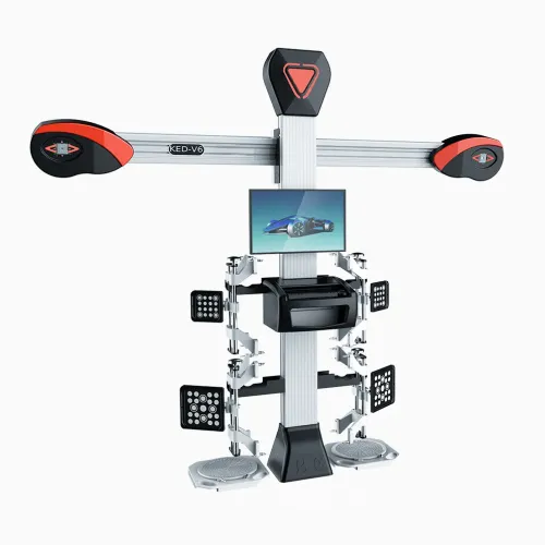 What is a wheel alignment machine?
