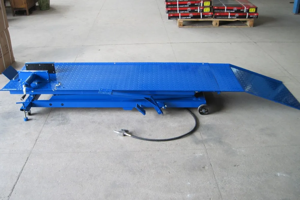 motorcycle lift | The difference between double column lift and scissor lift