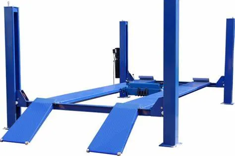 bus-lift | Four-post lifts allow you to efficiently service trucks and buses