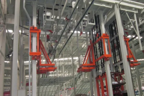 bus-lift | Construction and installation technology of elevator in automobile production workshop