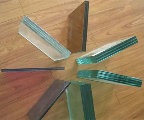 Main types of laminated glass