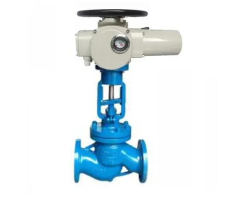 Direct current globe valve