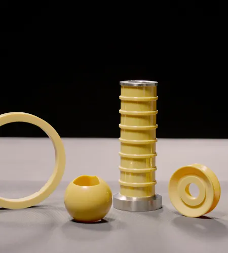 Yellow Zirconium Ceramic Parts in Semiconductor Manufacturing