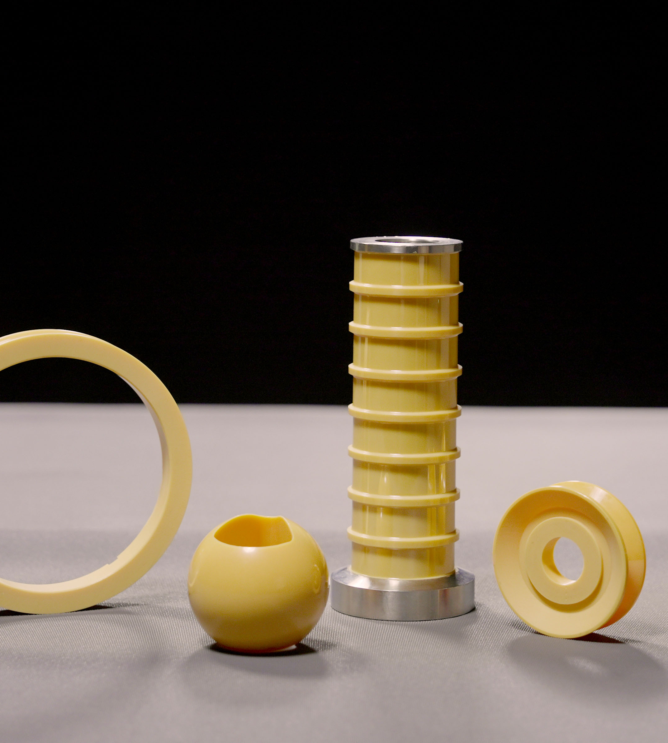 Yellow Zirconium Ceramic Parts in Semiconductor Manufacturing