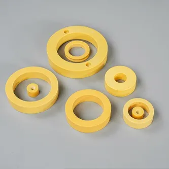 Yellow Zirconium Ceramic Parts by CHAUNG RUI: Excellence in Engineering