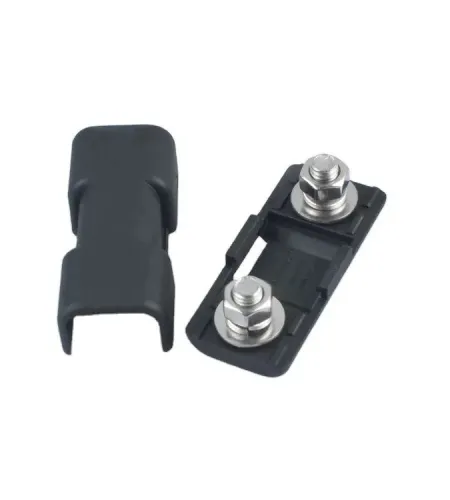 Our Heavy-Duty DC Fuse Holder Secures High-Current Fuses.