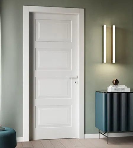 What are the types and uses of wooden doors?