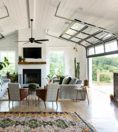 Tranquil Transitions: Noise Reduction with Aluminum Doors
