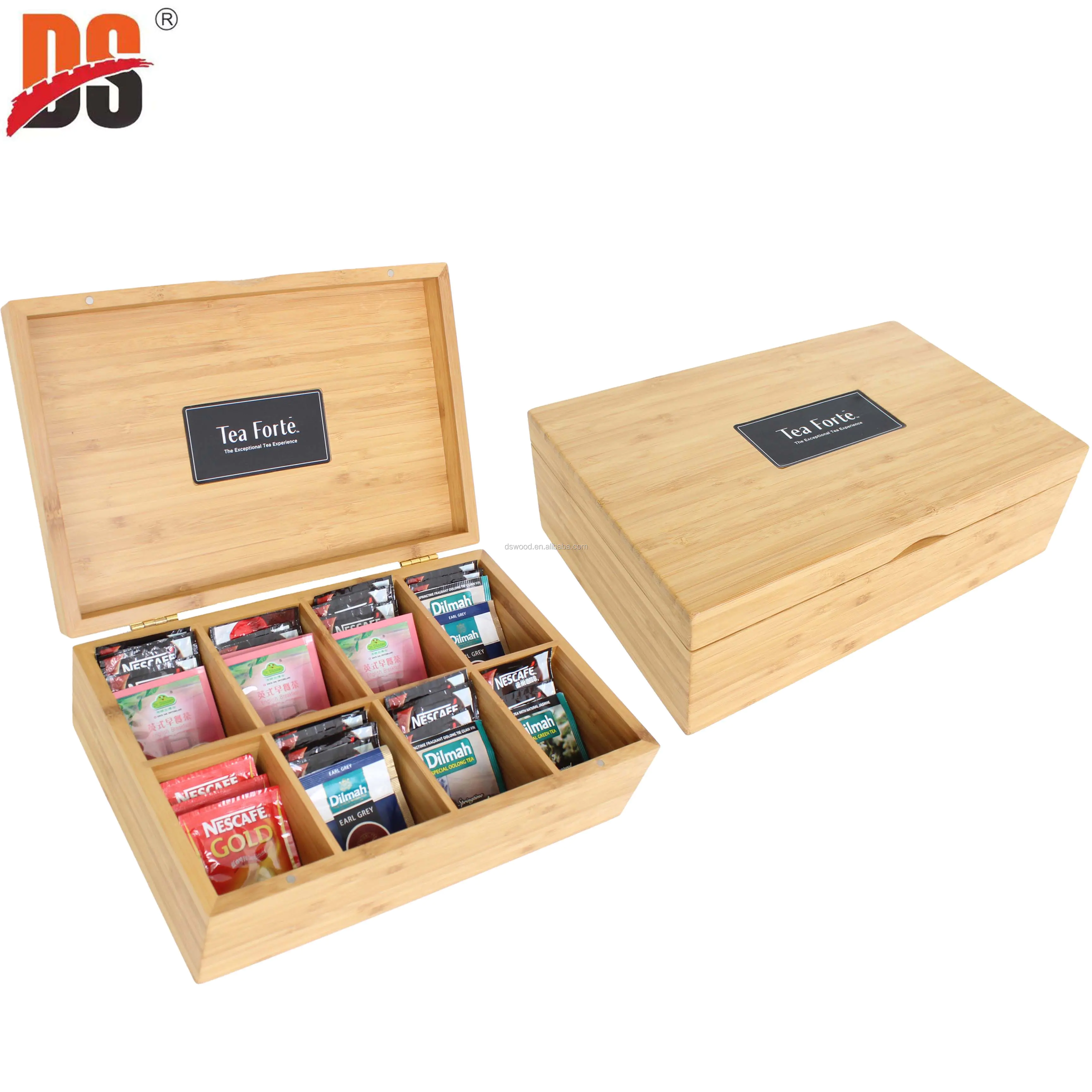 Hot Sale Wooden Tea Box | Wooden Tea Box Bag Organizer