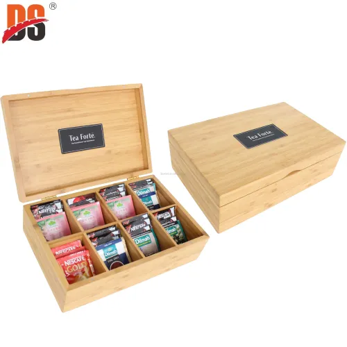 Bamboo Wooden Tea Box | Tea Wooden Box