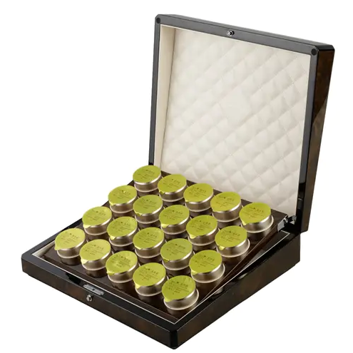 Wooden Tea Box Image Design