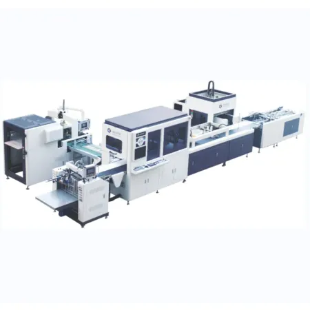 Automatic rigid box and hardcover making machine PC-5010D