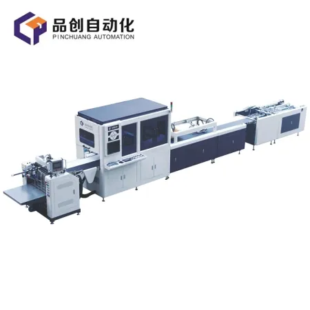 Automatic case making machine with Yamaha visual positioning PC-500P