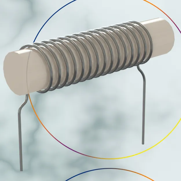 Background technology of ceramic coils.