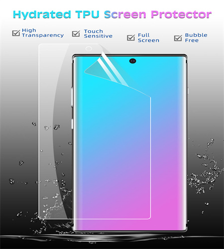 Transparency for privacy screen protectors