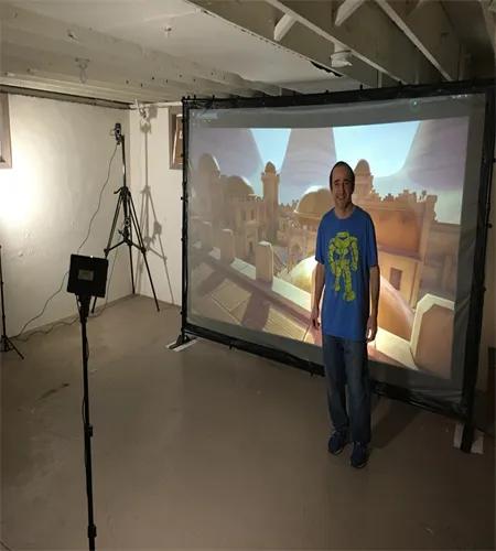 What is rear projection?