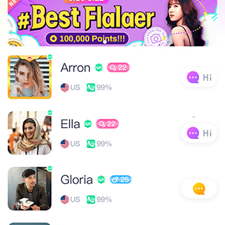 Connectez-vous avec d’autres personnes en temps réel sur le chat de groupe de Flala