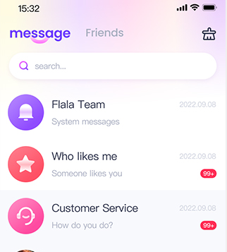 Omarm de Community of Friendship met Flala App