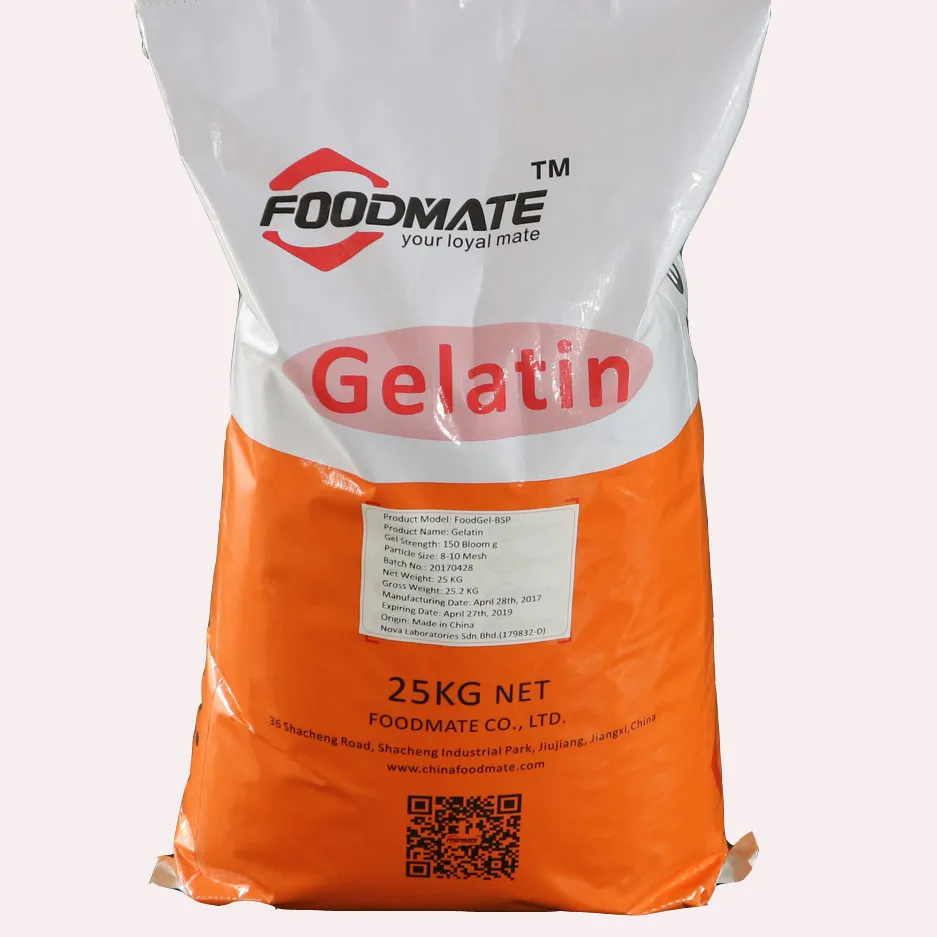 Introduction of food gelatin