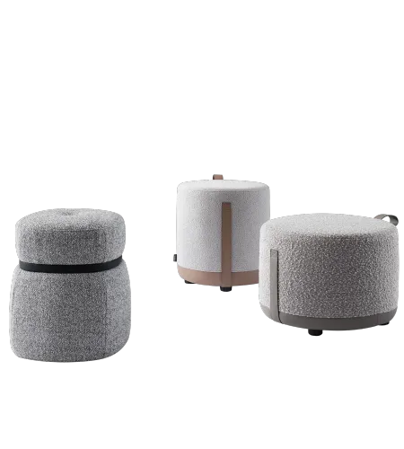 Upholstery Pouf Company | Luxury Upholstery Pouf