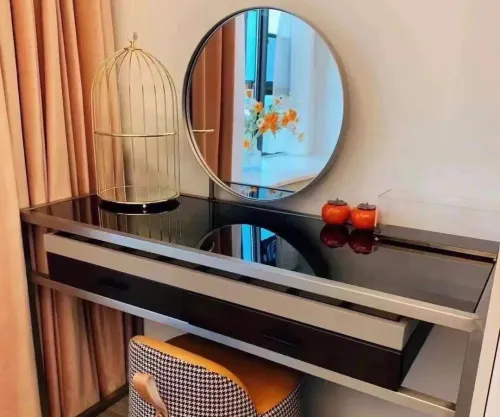 Can the dresser be placed at the end of the bed?