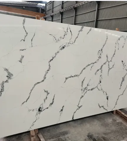 Calacatta Quartz Quartz White With Black Veins Calacatta Quartz