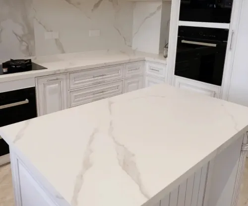 What to do if the white countertop turns yellow
