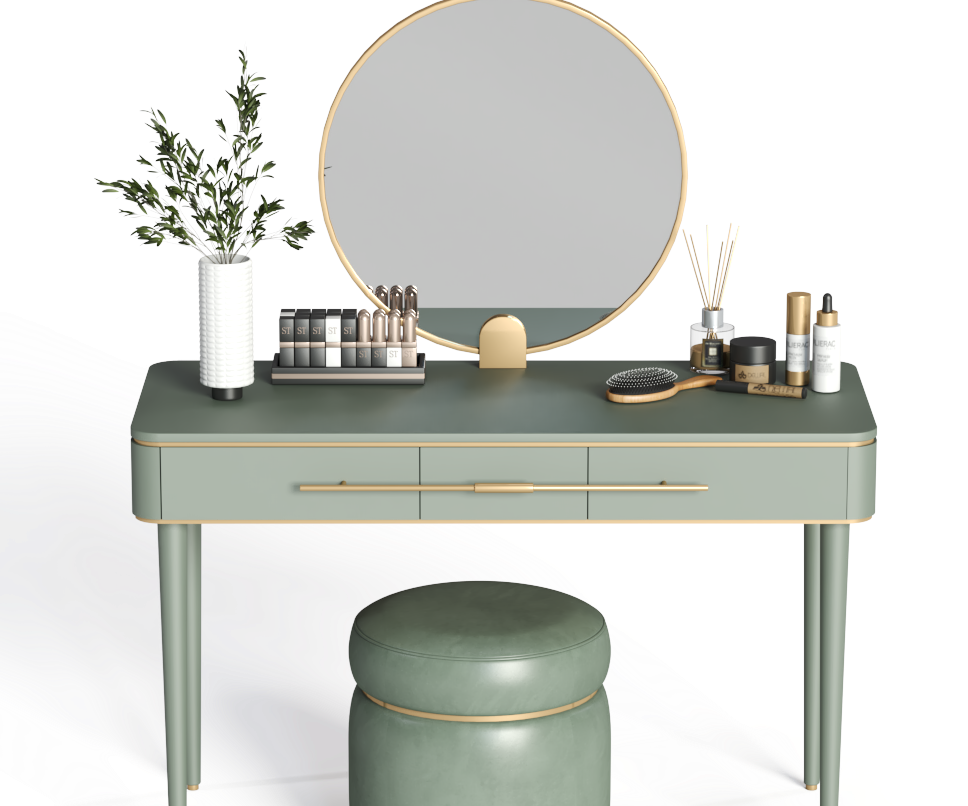 How to arrange the dressing table