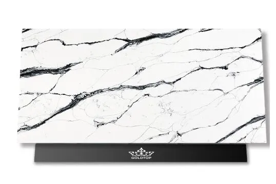 What is Calacatta white quartz?