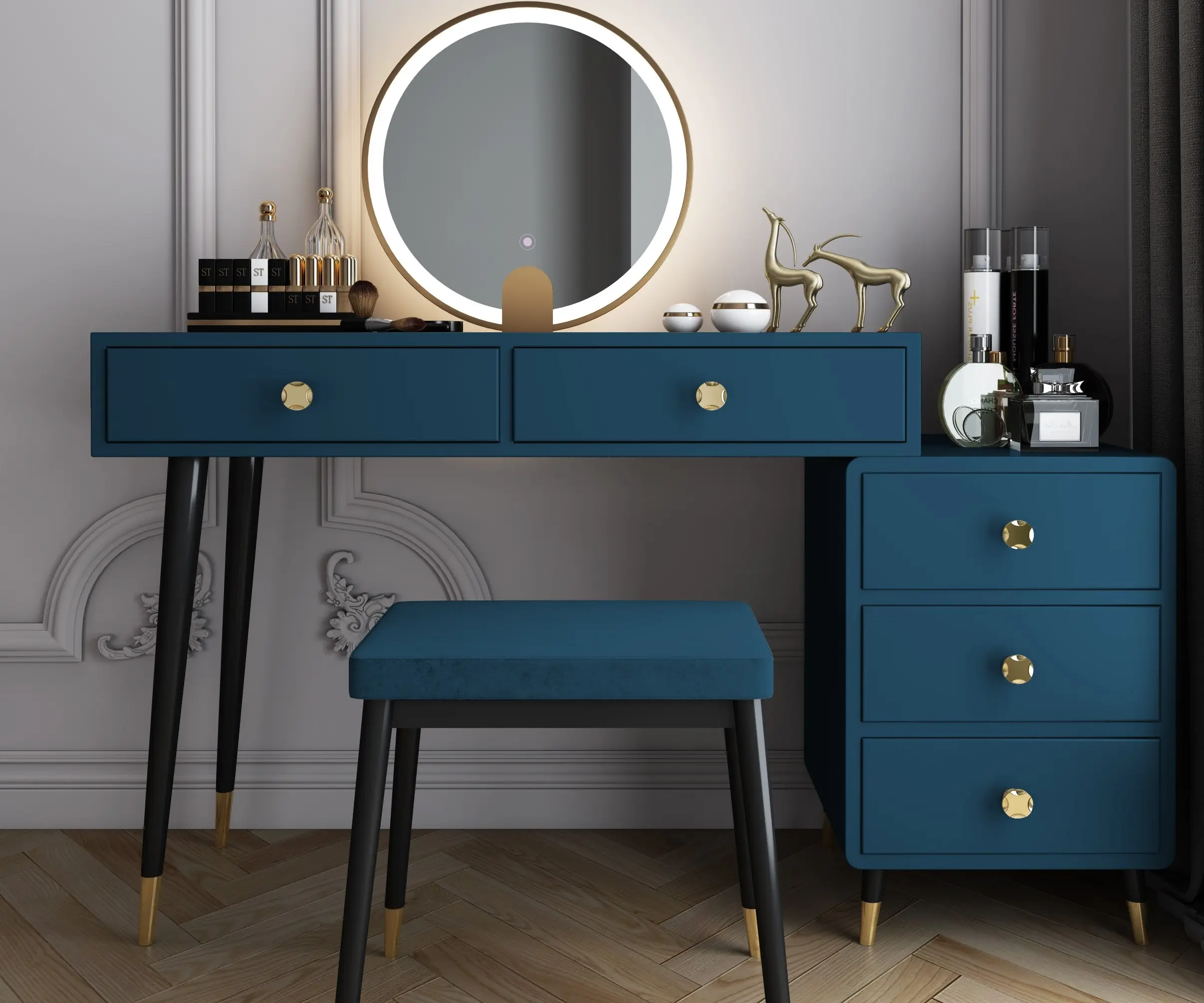 What color dresser is the most popular?