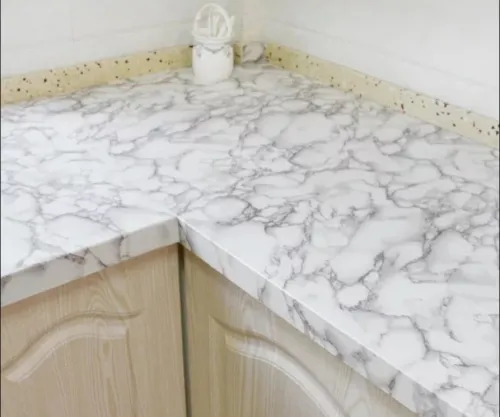 Causes of yellowing of white countertops