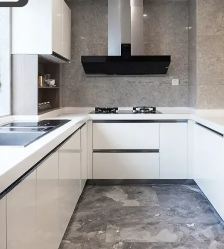 Quartz Countertops For White Kitchen Cabinets | White Quartz Countertops Kitchen