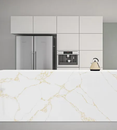 Calacatta Gold Quartz | Customized Calacatta Quartz