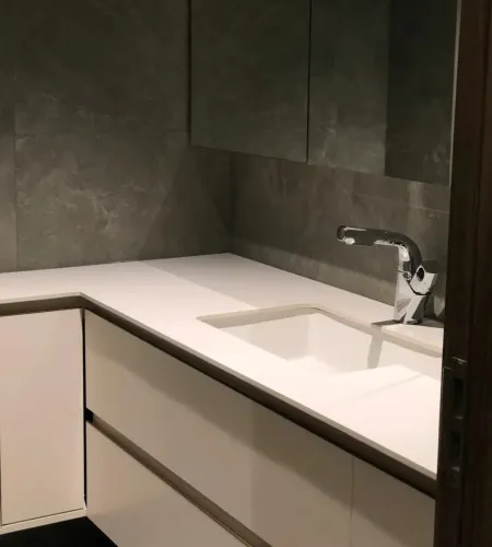 Concrete Countertops White | White Countertops Producer