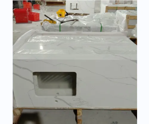 How to make quartz vanity top shine again?