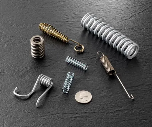 Linear spring manufacturing process
