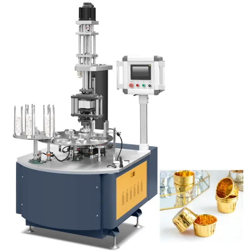 Definition of baking cup machine