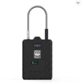 Tracking monitoring Management e seal LTE Video lock GPS padlock with video cameras