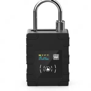 Smart IOT BT RFID NFC keypad Padlock GPS Tracker RF Lock for Vehicle Trailer Truck Container