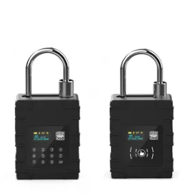 4G LTE IoT Smart Intelligent Electronic Security Lock GPS Logistic Padlock E-lock with alarm