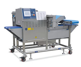 What are the features of our intelligent meat dicer machine?