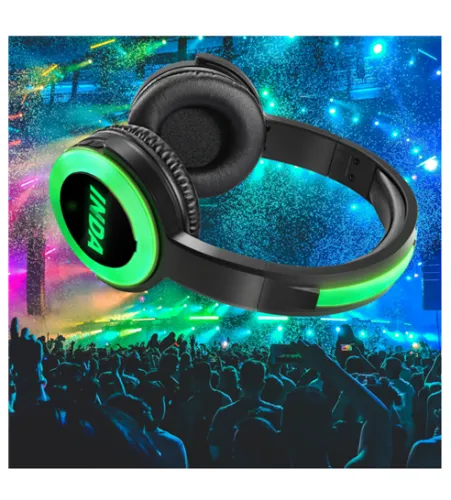 Hi-Fi LED Wireless Silent DJ Party Headphones