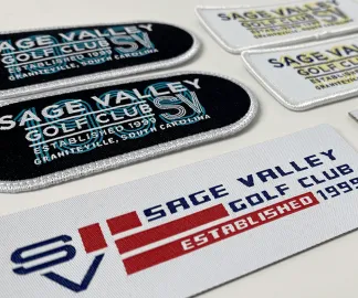 Woven Patches Badges Personalised with Your Logo – JIAN Factory