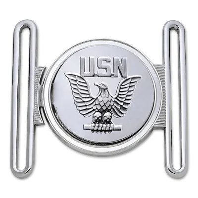 The belt buckles around the waist, and it is impregnable.