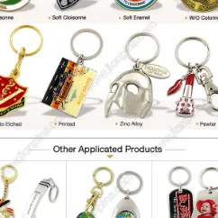 Custom metal keyrings Wholesale Metal Keychains metal key rings