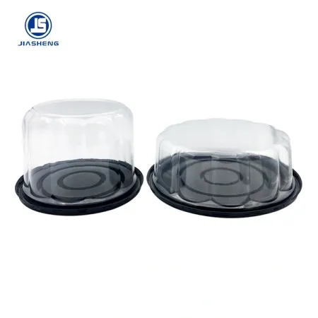 6inch Clear Plastic Cake Containers with Lids