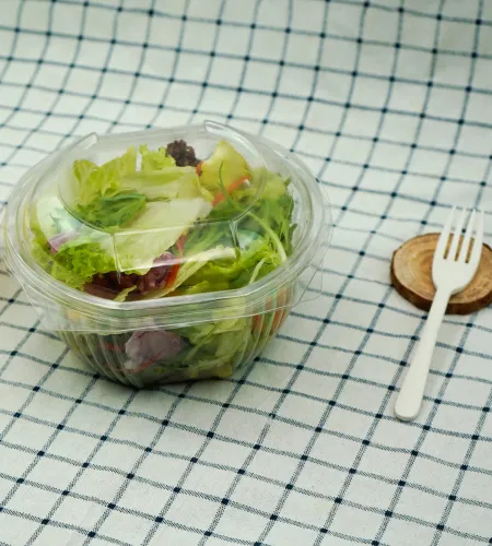 Leak-Proof Disposable Salad Containers: Say Goodbye to Messy Meals