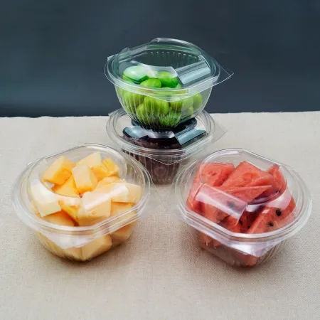 Clear Plastic Salad Containers