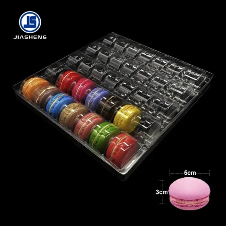 Clear Plastic Macaron Tray Insert