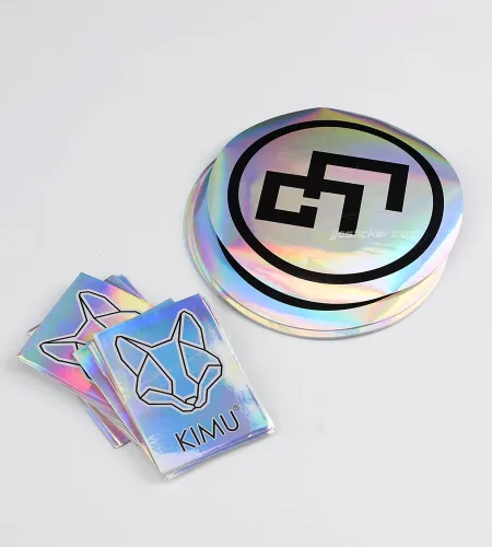 Holographic Hologram Sticker | Sticker Mule Holographic